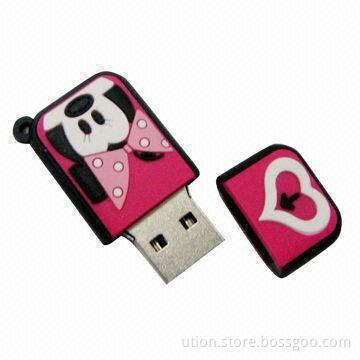 New Design USB Flash Drive 2.0 with 1 to 32GB Memory Capacity, 100 Pieces MOQ